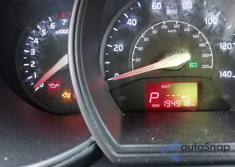 2013 Kia Rio Lx z USA, uszkodzony, nr VIN KNADM4A39D6236572